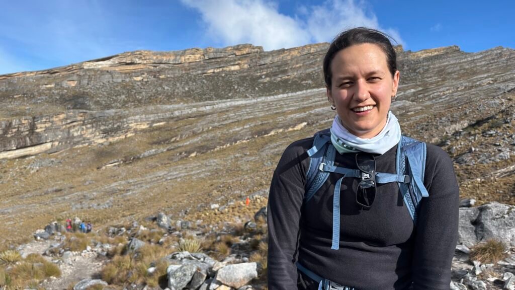 hiker woman with backpack